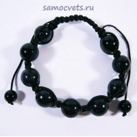 Браслет плетеный 12 из Синего Авантюрина искусств.