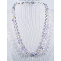 Бусы аметрин 8 мм 46 см