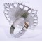 Кольцо с Хризопразом искусств. кабошон 18х25 мм