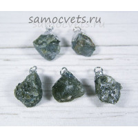 Подвеска натуральный необработанный лабрадор (примерно 1*2 см)