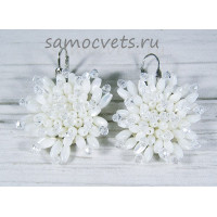 Серьги перламутр - Оланга