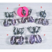 Большие серьги с Аметрином Родник Самоцветов - 2