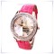 Часы "Эйфелева башня" Розовый браслет